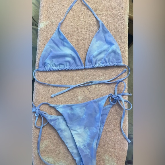 NEW - Tie Dyed lavender String Bikini 
Absolutely gorgeous - Picture 7 of 9